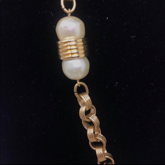 Chanel Pearl Necklace. 1986 32” 24kGP - Picture 7 of 8